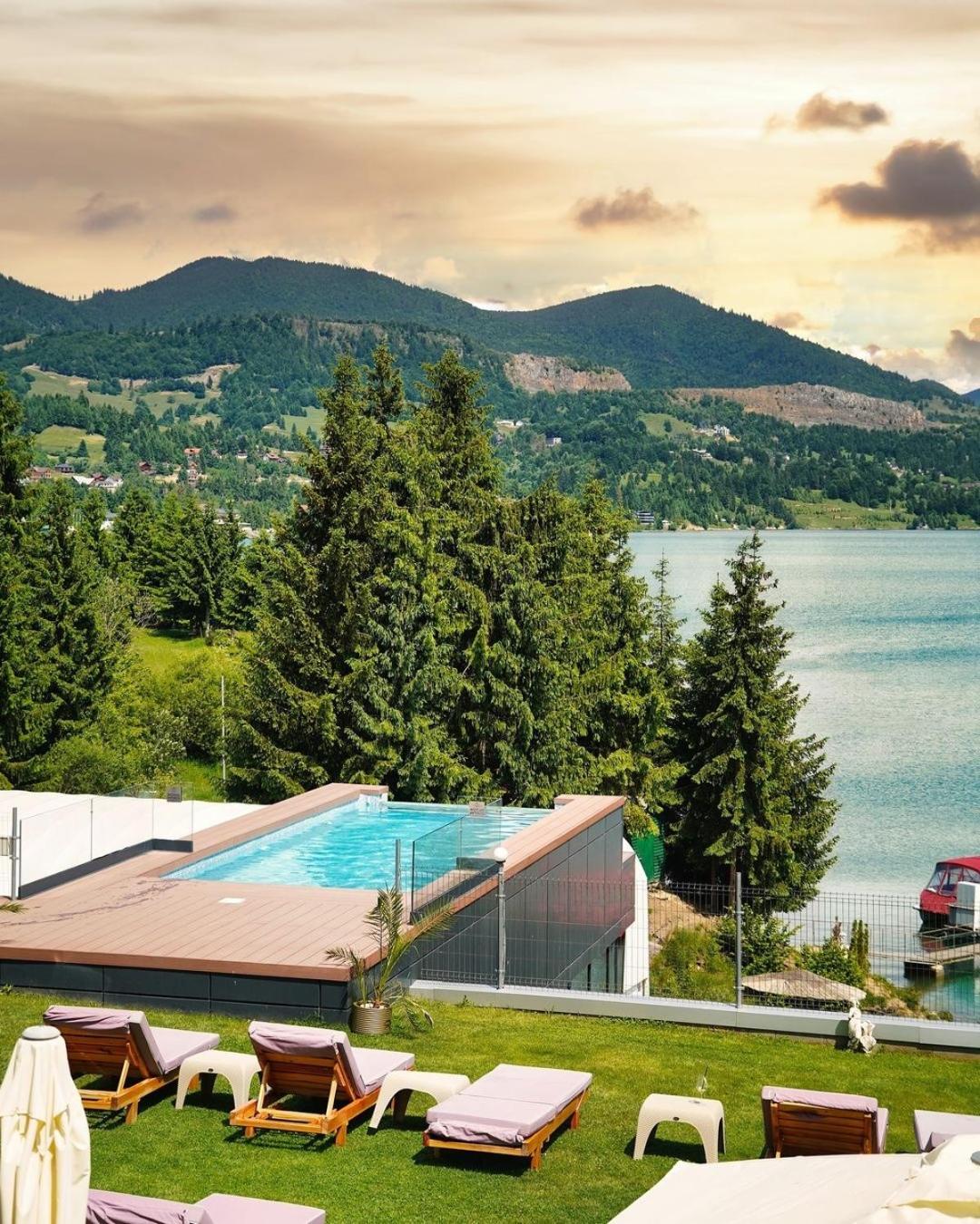 Hotel Roser House Boutique - Pe Malul Lacului Colibiţa Dış mekan fotoğraf
